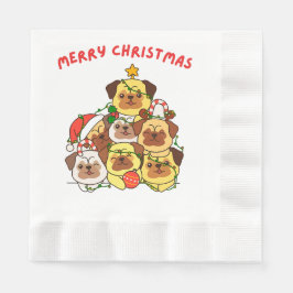 Guardanapo De Papel Bog Árvore de Natal Feliz Natal