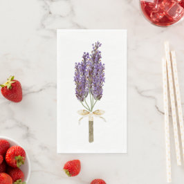 Guardanapo De Papel Boho Bouqet da Lavanda