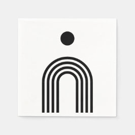 Guardanapo De Papel Boho Celestial Sun