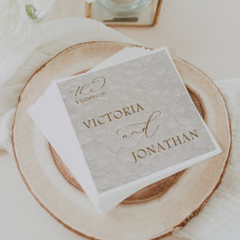 Guardanapo De Papel Boho Chic Neutro Marrom Elegante
