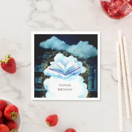 Guardanapo De Papel Boho Children's Pastel Storybook Aniversário