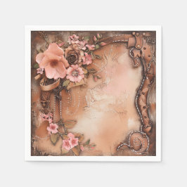 Guardanapo De Papel Boho Cowgirl Western Floral Wedkins
