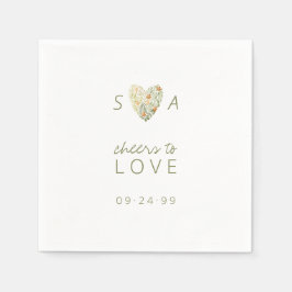 Guardanapo De Papel Boho Floral Greenerescente Russo Moderno Boho