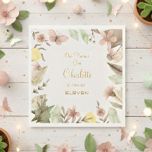 Boho Gems Vintage Crystages Watercolor aniversário