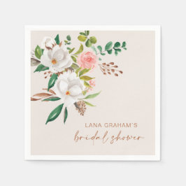 Guardanapo De Papel Boho Magnolia Napkin Party L201