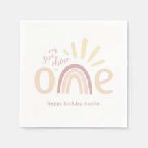Boho Rainbow e Sunshine primeiro aniversario