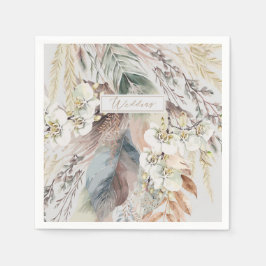 Guardanapo De Papel Boho Style Wedding