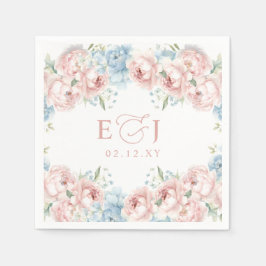 Guardanapo De Papel Boho Summer Primavera Blush Casamento Floral