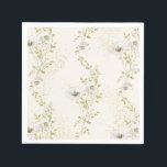 Guardanapo De Papel Boho Wildflowers Despedida de Solteira<br><div class="desc">Toalhetes Boho Wildflowers Despedida de Solteira</div>