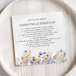 GUARDANAPO DE PAPEL BOHO WILDFLOWERS MEADOW DIVERTIU CASAMENTO DE FATO
