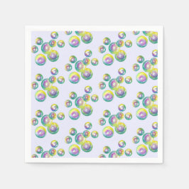 Guardanapo De Papel Bolhas de Sabão Arco-Íris Bolhas Bolha Wand Summer