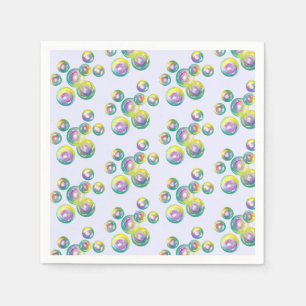 Guardanapo De Papel Bolhas de Sabão Arco-Íris Bolhas Bolha Wand Summer