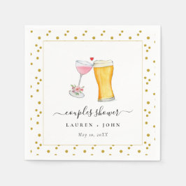 Guardanapo De Papel Bolhas e chás de Breve Casais Nápoles