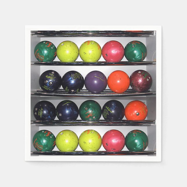 Guardanapo De Papel Boliche Napkins (Frente)