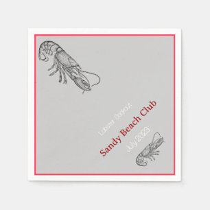 Guardanapo De Papel Bolinho de lagosta