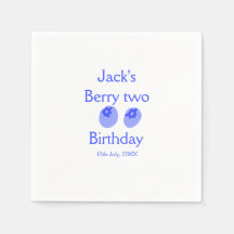 Bolo de aniversário de dois anos azul adicionar no