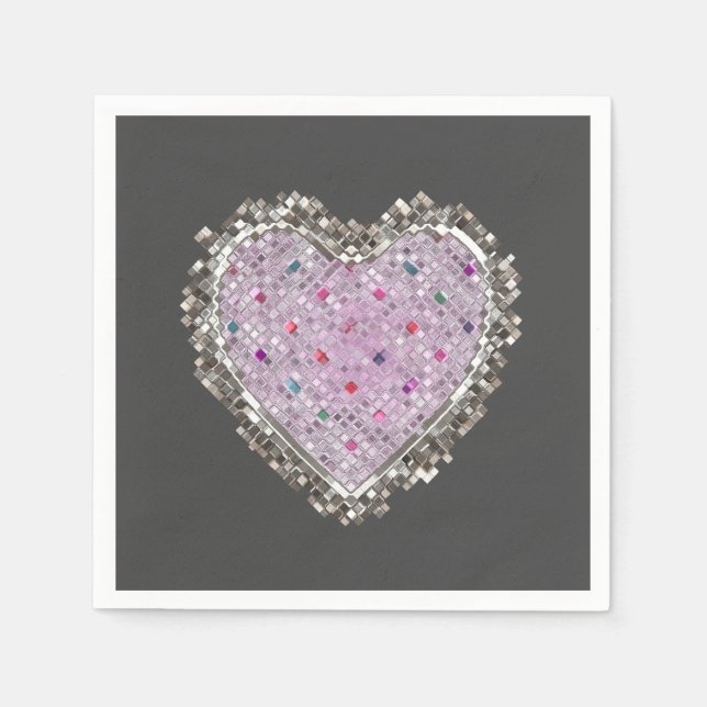 Guardanapo De Papel Bom Amor Charm (Frente)