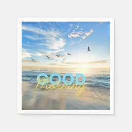 Guardanapo De Papel Bom dia Céu Azul