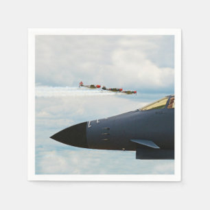 Guardanapo De Papel Bombardeiro B-1 e Combatentes WWII