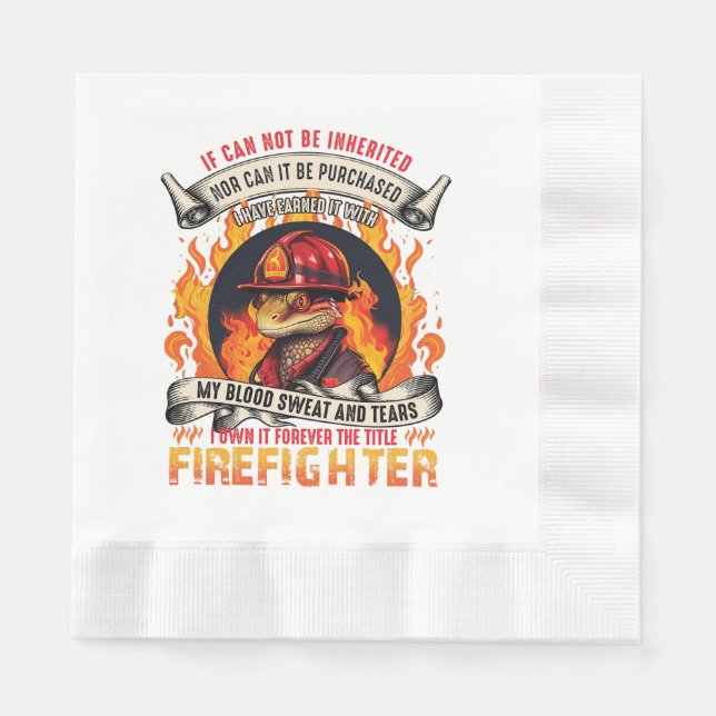 Guardanapo De Papel Bombeiro Lizards (Frente)