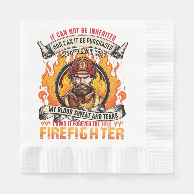 Guardanapo De Papel Bombeiros (Frente)