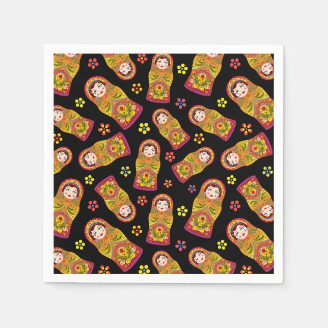 Guardanapo De Papel Bonecas para nidificação (Frente)