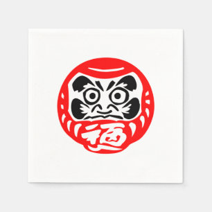 Guardanapo De Papel Boneco Daruma