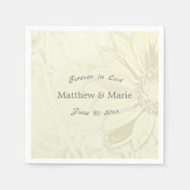 Guardanapo De Papel Bonita design Floral de Girassol