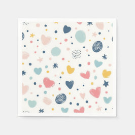 Guardanapo De Papel Bonito Cartoon Sky