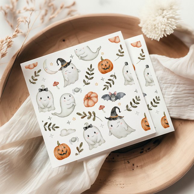 Guardanapo De Papel Bonito Halloween Birthday Napkins (Criador carregado)