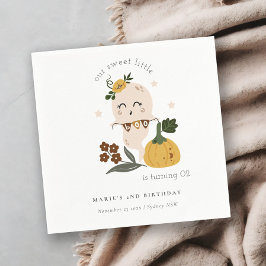 Guardanapo De Papel Bonito Halloween Fantasma Pequeno Boo Qualquer Ida