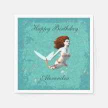 Bonito Koi Mermaid Nadando Submarino