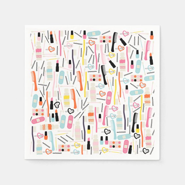 Guardanapo De Papel Bonito Livro Beleza Napkins (Frente)