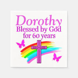 GUARDANAPO DE PAPEL BONITO PINK 60º NAPKINS CRISTÃOS PERSONALIZADOS