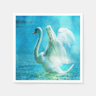 Guardanapo De Papel Bonito Swan Paper Napkins