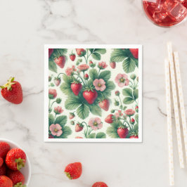 Guardanapo De Papel Bonito Vintage Watercolor — Amoras de Verão