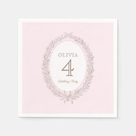 Guardanapo De Papel Bonjour Bebe French Patisseriserie Festa de aniver