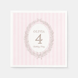 Guardanapo De Papel Bonjour Bebe French Patisseriserie Festa de aniver