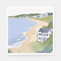 Bonnet Shores | Praia de Rhode Island Aquarela