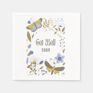 Guardanapo De Papel Bons Blues 3 Ply Napkins
