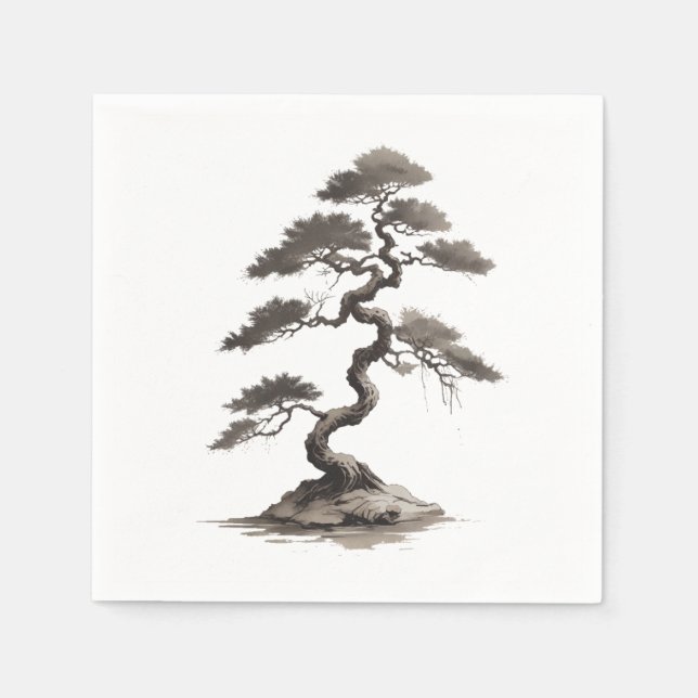 Guardanapo De Papel Bonsai (Frente)