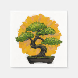 Guardanapo De Papel Bonsai Tree Lover