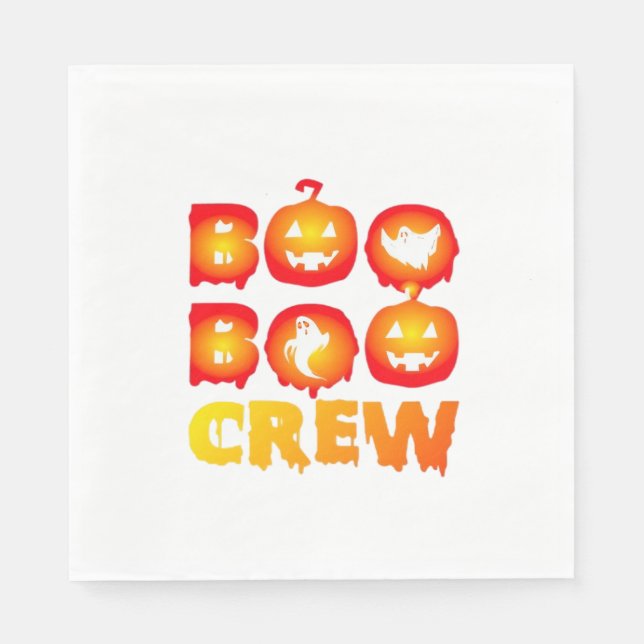 Guardanapo De Papel Boo Boo Crew Oversize (Frente)