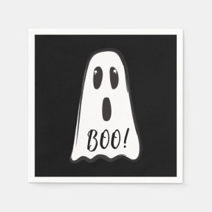 Guardanapo De Papel BOO! Fantasma Cute Assustador Festa de Fantasia de