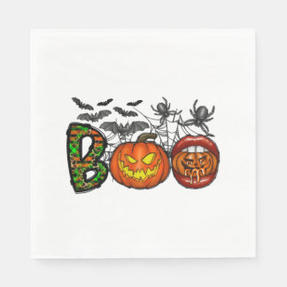 Guardanapo De Papel Boo Halloween