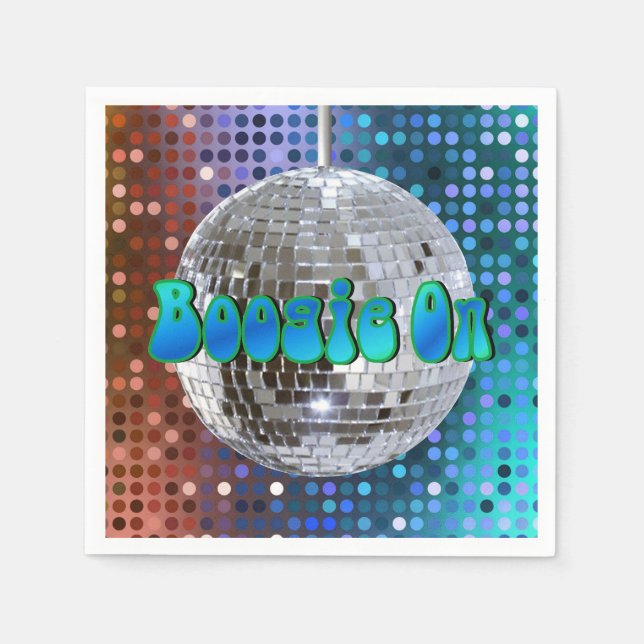 Guardanapo De Papel Boogie Ligado! 1 (Frente)