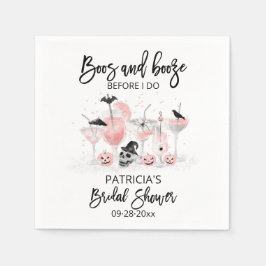 Guardanapo De Papel Boos E Booze Antes Que Eu Faça Chá de panela