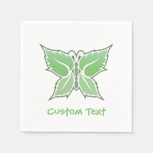 Guardanapo De Papel Borboleta Mint