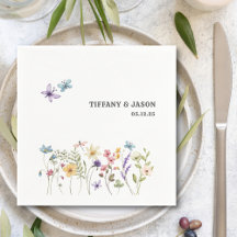 Borboletas Aquarela Floral Flórida de Flor Selvage