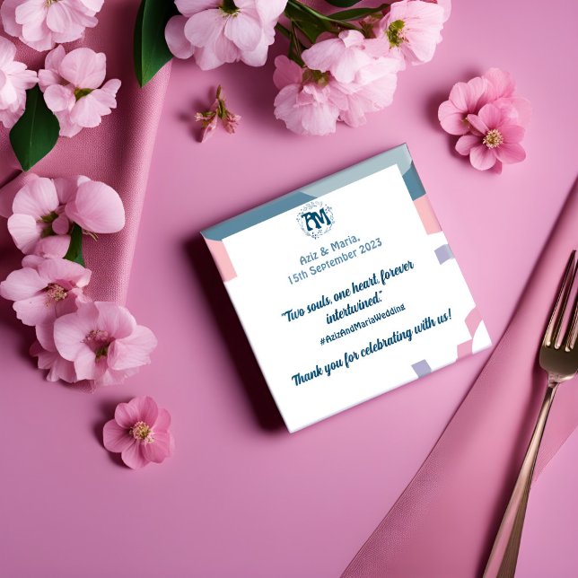 Guardanapo De Papel bosque de casamento Legal Cores verão (Criador carregado)